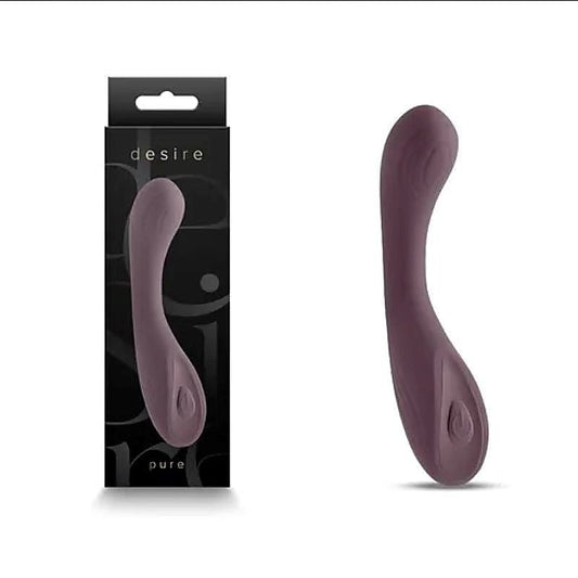 Desire Pure Earth Silicone G-Spot Vibrator by NS Novelties