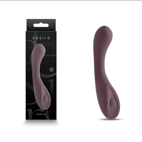 Desire Pure Earth Silicone G-Spot Vibrator by NS Novelties