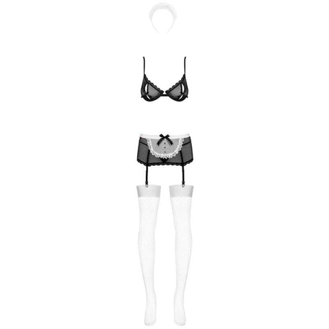 Maidme Costume Set by Obsessive Lingerie