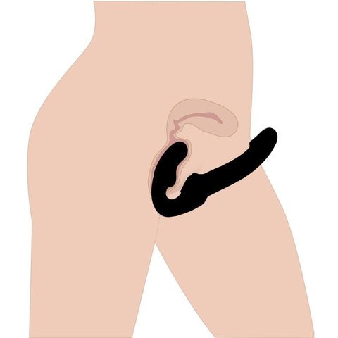 Revolver II Strapless Strap On Dildo by XR Brands