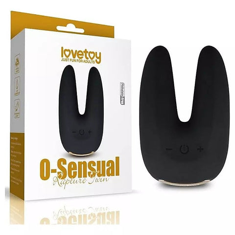 O Sensual Rapture Dual Motor Clit Massager by Lovetoy