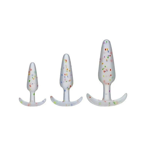 Pride Silicone Anal Trainer Set by Doc Johnson