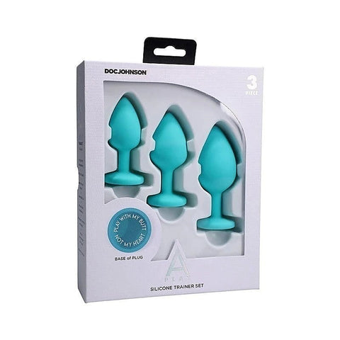 Pride Silicone Anal Trainer Set by Doc Johnson