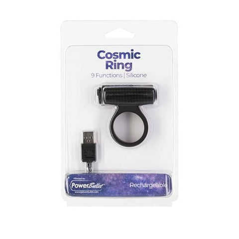 Power Bullet Cosmic Cock Ring w/ Bullet by BMS Factory