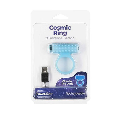 Power Bullet Cosmic Vibrating Cock Ring by BMS Factory