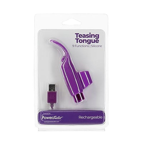 Power Bullet Teasing Tongue Vibrator by BMS Factory