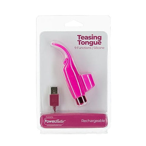 Power Bullet Teasing Tongue Vibrator by BMS Factory