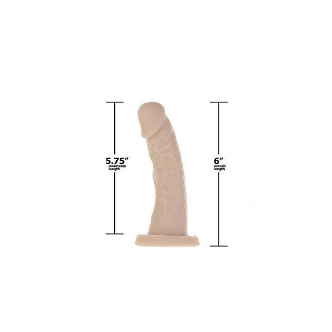 Addiction Edward Realistic Non Vibrating Dong 6 Inch