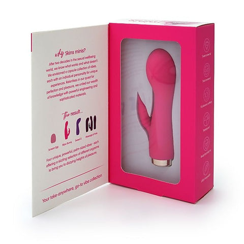 Skins Minis The Bijou Bunny Rabbit Vibrator by Skins Touch