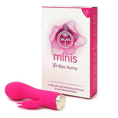 Skins Minis The Bijou Bunny Rabbit Vibrator by Skins Touch