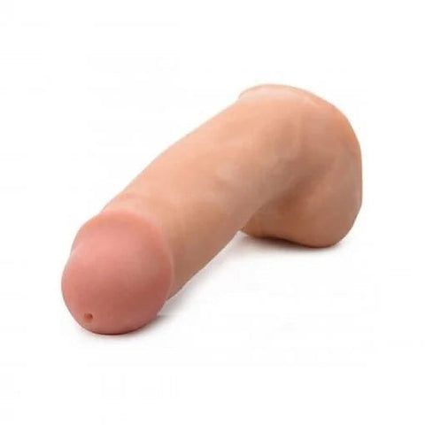 Loadz Dual Density Squirting Dildo With Balls Reservoir 7 Inch
