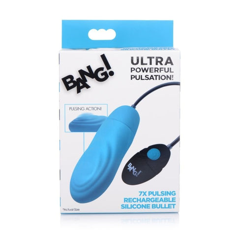 7X Pulsing Rechargeable Bullet by XR Brands