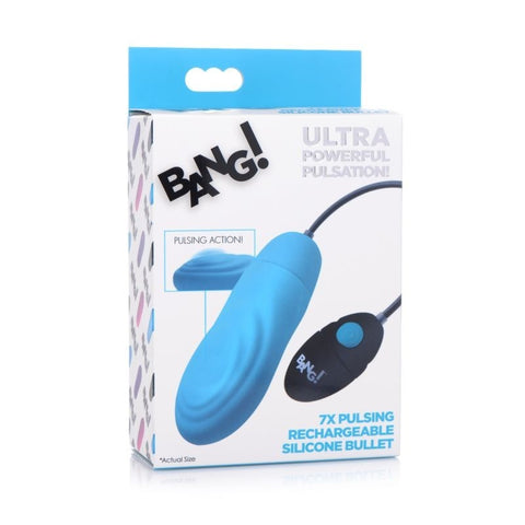 7X Pulsing Rechargeable Bullet by XR Brands