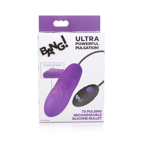 7X Pulsing Rechargeable Bullet by XR Brands