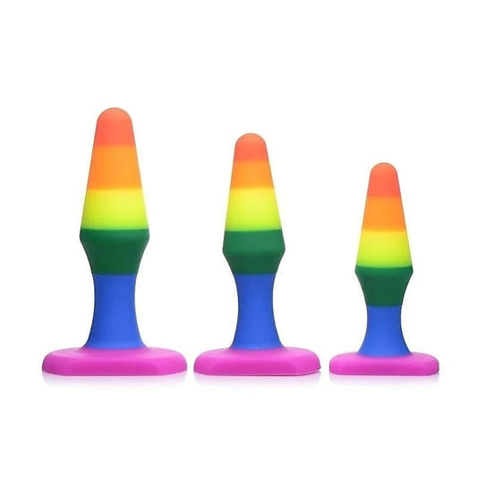 Frisky Rainbow Ready Anal Trainer Set by XR Brands
