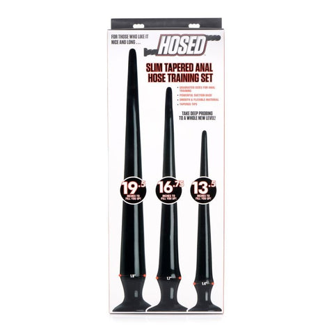 Tapered Anal Hose Training Set by XR Brands