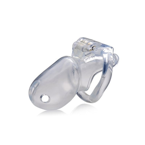 Master Series Clear Captor Male Chastity Cage by XR Brands