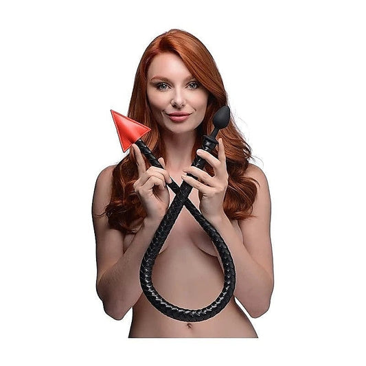 Hellbound Braided Devil Tail Plug by XR Brands