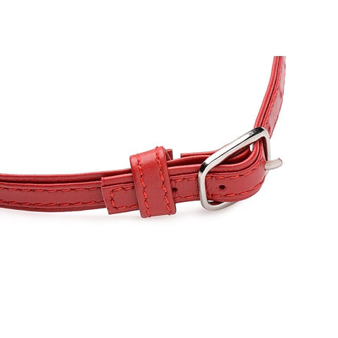 Master Series Sex Pet Leather Choker by XR Brands