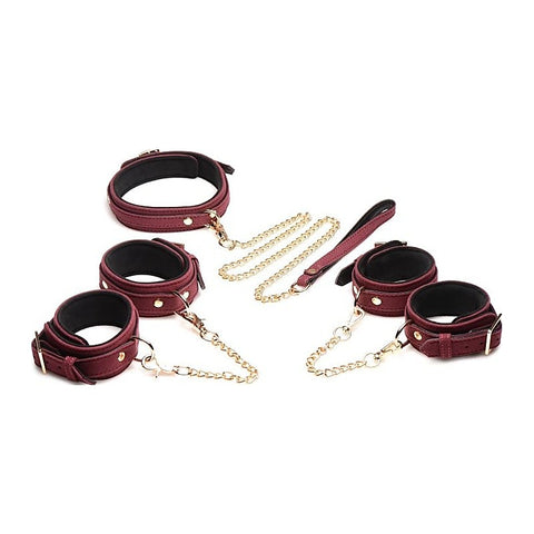 Master Series Velvet Bondage Set by XR Brands