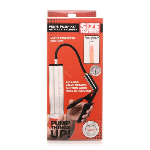 Penis Pump Kit with 2" Cylinder by XR Brands