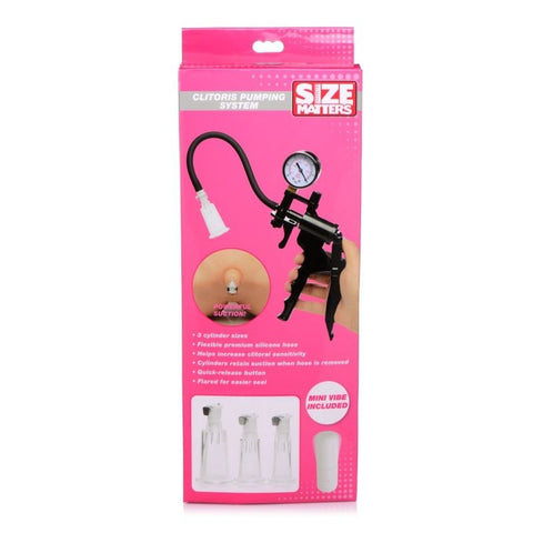 Clitoral Pumping System Pussy Clear by XR Brands