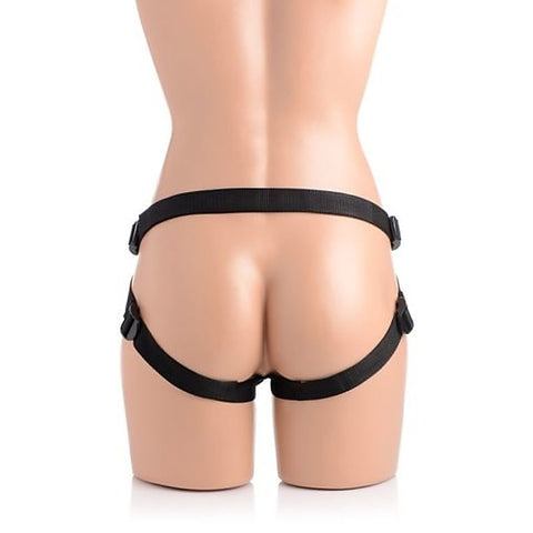 Strap U Brazen Silicone Dildo With Harness by XR Brands