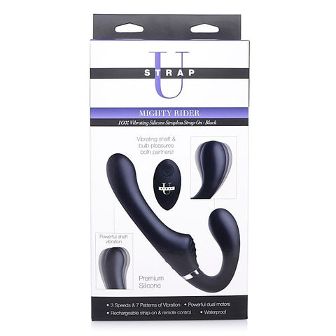 Mighty Rider 10X Strapless Strap-On by XR Brands