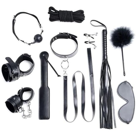 Strict Deluxe Bondage Set 10 Piece by XR Brands