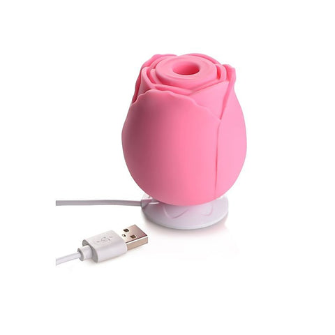 Bloomgasm 10X Wild Rose Silicone Clitoral Suction Stimulator