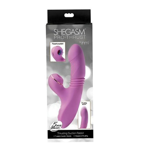 Shegasm Pro Thrust Rabbit Vibrator by XR Brands