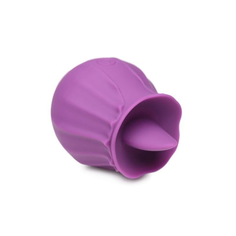 Bloomgasm Wild Violet 10X Licking Clitoral Vibrator