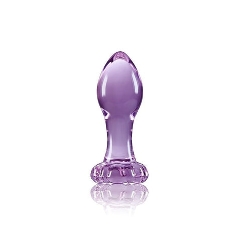Blossom of Pleasure Glass Butt Plug by NS Novelties