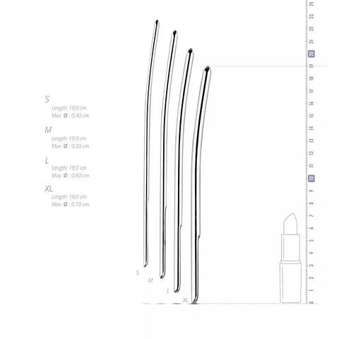 Single Ended Dilator Trainer Set 4 Piece by Sinner Gear