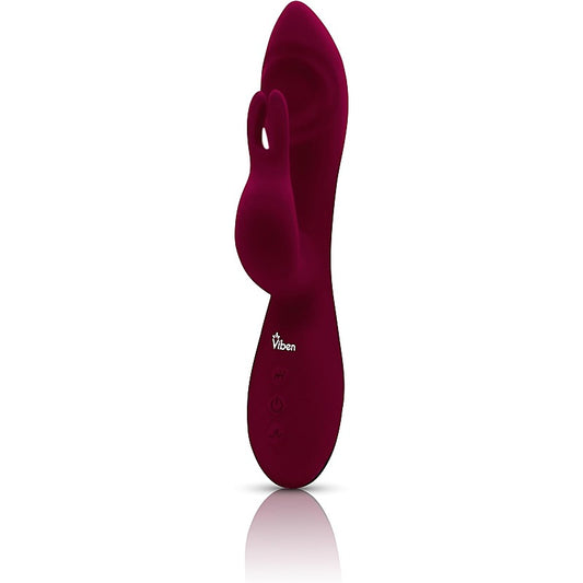 Pzazz Rechargeable Thumping Rabbit Vibrator by Viben