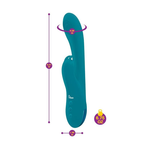 Razzle Rechargeable Thumping Rabbit Ocean Rabbit Vibrator