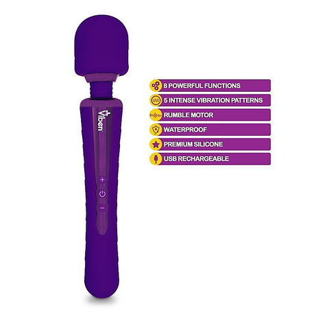 Obsession Rechargeable 8 Functions Body Wand Massager