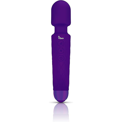 Tempest 20 Function Travel Body Wand Massager by Viben