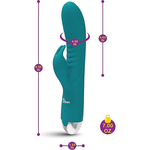 Alluring Come Hither Rabbit Vibrator by Viben