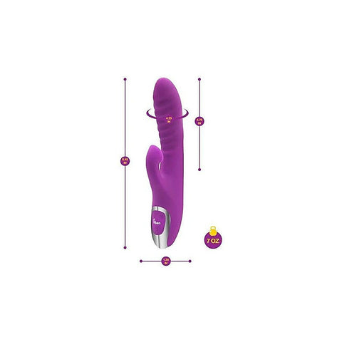 Frenzy Suction 12 Function Rabbit Vibrator by Viben