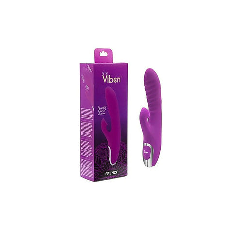 Frenzy Suction 12 Function Rabbit Vibrator by Viben