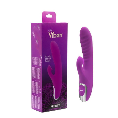Frenzy Suction Rabbit Vibe Berry Rabbit Vibrator by Viben