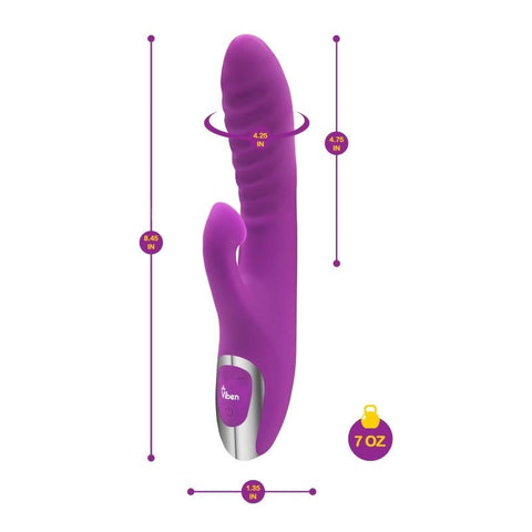 Frenzy Suction Rabbit Vibe Berry Rabbit Vibrator by Viben