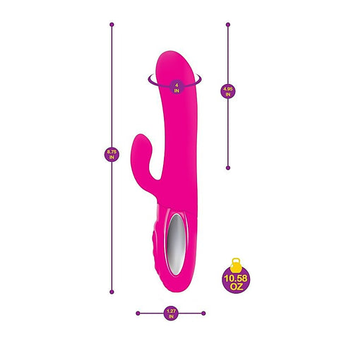 Hypnotic Thrusting Rabbit Vibrator by Viben