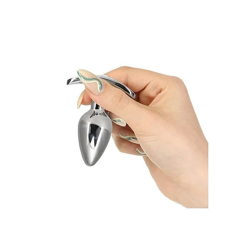 Pillow Talk Sneaky Stainless Steel Anal Plug by BMS Factory