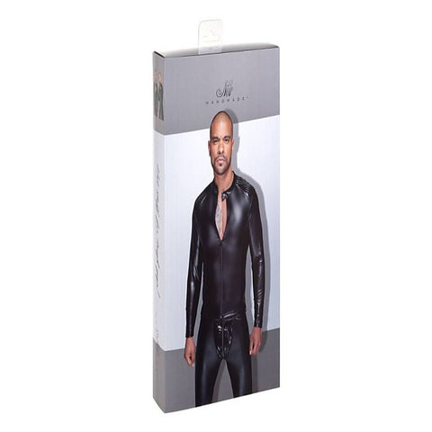 Power Wetlook Men's Jacket by Noir Handmade