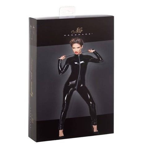 PVC Overall With 3 Way Zipper Women Fetish Dress