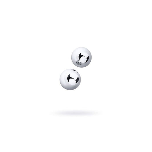 Metal Silver Vaginal Balls 2 Piece by ToyFa