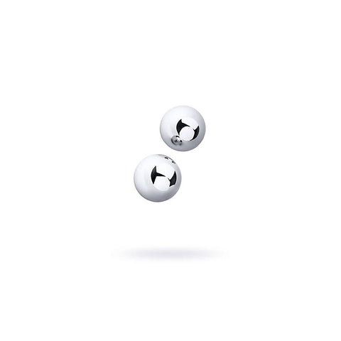 Metal Silver Vaginal Balls 2 Piece by ToyFa