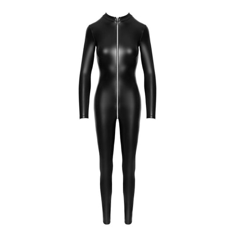 Power Wetlook Catsuit w/ Front Zipper Her Fetish